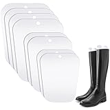 Bememo 8 Pieces Boot Shaper Form Inserts Tall Boot Support for Women and Men (Transparent, 12 Inch, 14 Inch, 16 Inch)