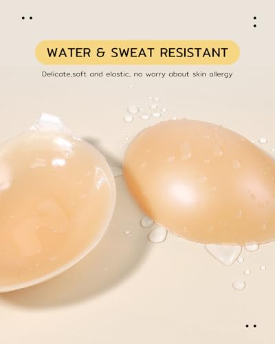 Image of Niidor Sticky Bra Adhesive Strapless Ultra Invisible Push up Silicone Bra Strapless Reusable Women's Bras