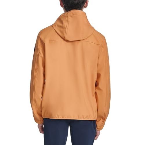 Image of Tommy Hilfiger Men's Lightweight Water Resistant Breathable Hooded Performance Softshell Jacket