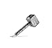 ThreeJ Thor Hammer Bottle Opener/Beer Opener/Wine Opener (Silver)