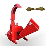 Generic PTO Wood Chipper 3 Point Shredder Mulcher Tractor Attachment Farm Equipment
