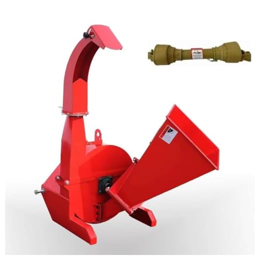 PTO Wood Chipper 3 Point Shredder Mulcher Tractor Attachment Farm Equipment