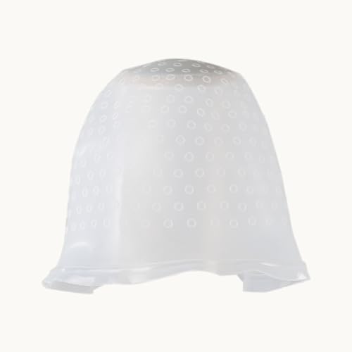 Silicone Highlight Hair Cap with Needle, Professional Reusable Highlighting Cap with Hooks for Hair Salon Dyeing image 3
