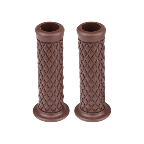 Poignées guidon moto retro 22mm en caoutchouc pour balades en CG125
