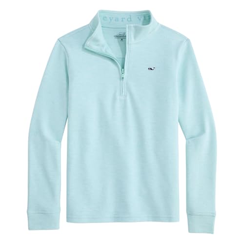 Image of Vineyard Vines Kids Saltwater Quarter Zip (Toddler /Little Kids /Big Kids)