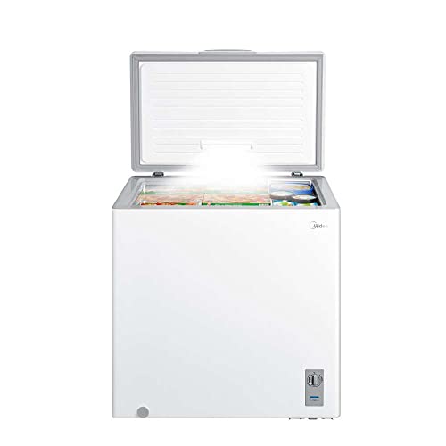 Midea 7.0 Cu Ft Convertible Chest Freezer With Interior Led Light #TOP3