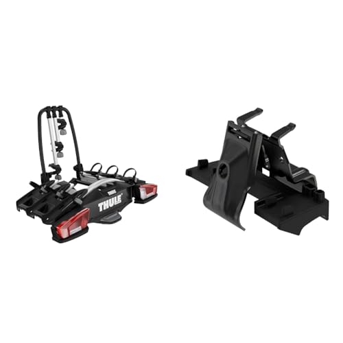 Thule VeloCompact Fahrradträger für Anhängerkupplung 3 Fahrräder & KIT Flush Rail 6023