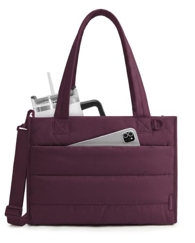 Image of BAGSMART Small Tote Bag for Women, Work Teacher Bag with Zipper Closure