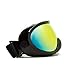 GloFX Rainbow Mirror Diffraction Ski Goggles - Trippy Diffraction Glasses, Full-Face Design, Comfort Foam Padding, Adjustable Strap, UV Protection, Perfect for Raves & Festivals