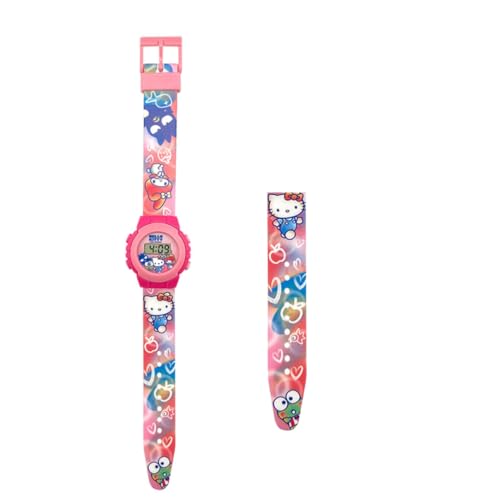 My sweety pop – Montre Numérique Enfant Hello Kitty- Ecole - Maternelle - Garderie - Vacances - Idée Cadeau - Bracelet Ajustable
