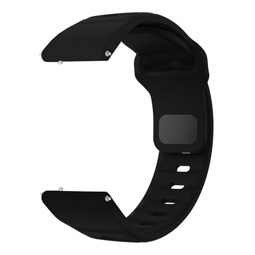 Image of ACM Watch Strap Sports Silicone Belt compatible with Universal 22mm Size Replacement Strap Smartwatch Breatheable Band
