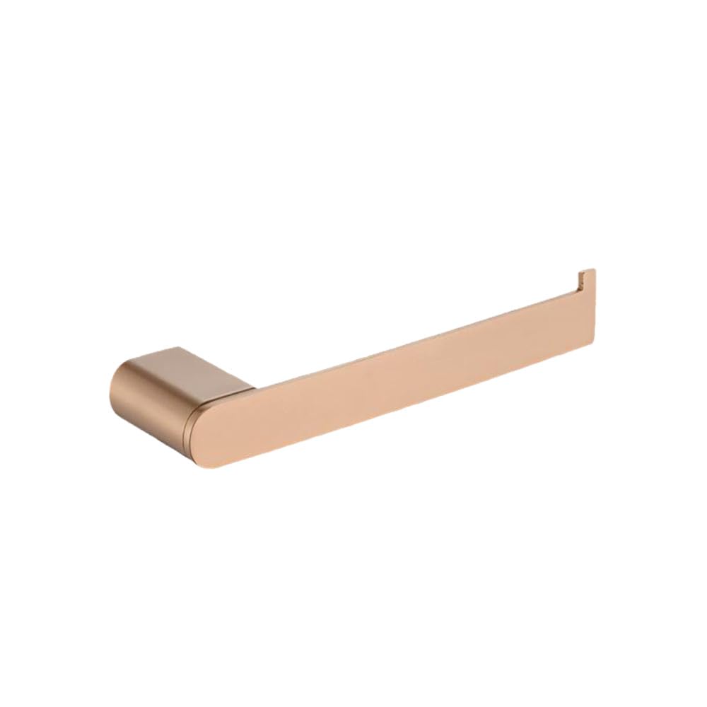 Accessoires de salle de bain or rose pour une décoration moderne et épurée