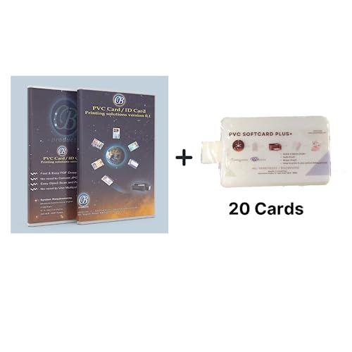 Image of PVC softcard Plus | PVC card For any inkjet printer | 54mm X 86mm plus With Coating (20)