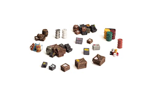 Assorted Crates HO Scale Woodland Scenics