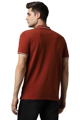 Image of Louis Philippe Men's Cotton Slim Fit T-Shirt