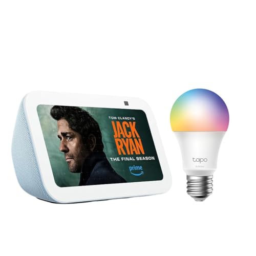 Echo Show 5 with TP-Link Tapo Smart Color Bulb - image 1