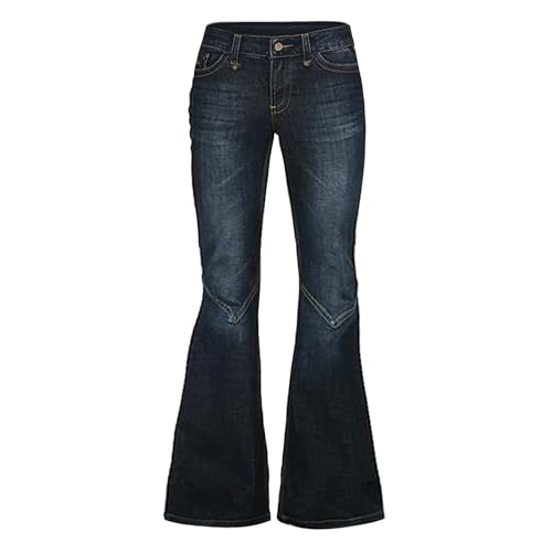 Mens Bell Bottom Jeans 70s 60s Outfits for Men Disco Pants Vintage Denim | 70s Disco Party Trousers | Stretchy High Waisted Retro Stylish Flared Pants 70s Theme Clothing Halloween Costume product thumbnail 9