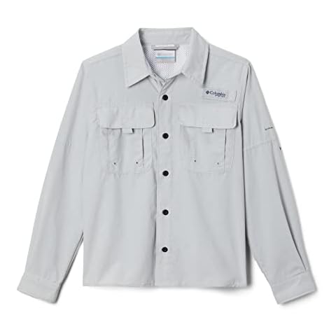 Columbia Camisa de Manga Larga PFG Bahama™ para niño con Botones Cover