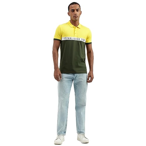 Image of United Colors of Benetton Men's Cotton Regular Fit Polo Shirt