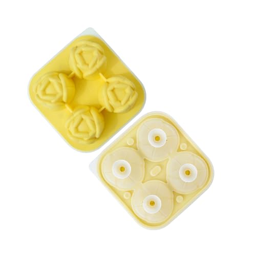 Molde de silicón para hielos con forma de tulipanes miniatura 6