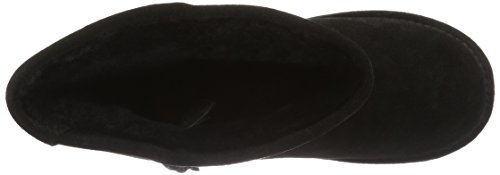 Bearpaw Women's Emma Short Ii 8" Boot, Black, 7 M Us #TOP4