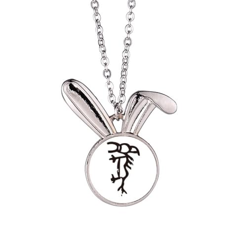 Collier cheval du zodiaque chinois lapin BS au fini précieux et design exclusif