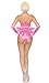 Forplay Women's Girls Bestfriend Celebrity Costume, Pink, XS/S