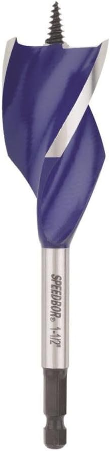 SPEEDBOR Drill Bit, 1-1/2-Inch x 6-Inch (3041021), Black