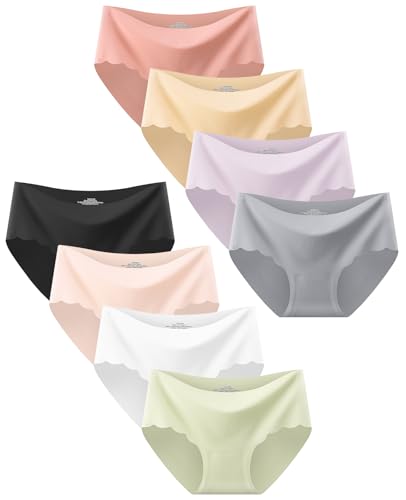 Teen Girls Tagless No Show Panties Seamless Underwear Size 11-12 Years.