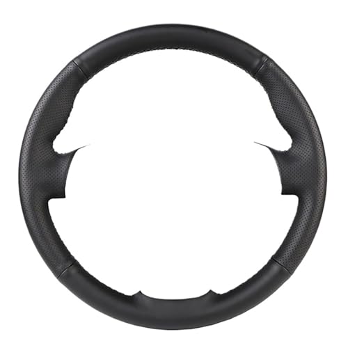 と互換性がある マツダ CX-3 CX3 CX-5 CX5 2017 2018 6 CX-9対応 レザーカーステアリングホイールカバー(PU Blue thread)