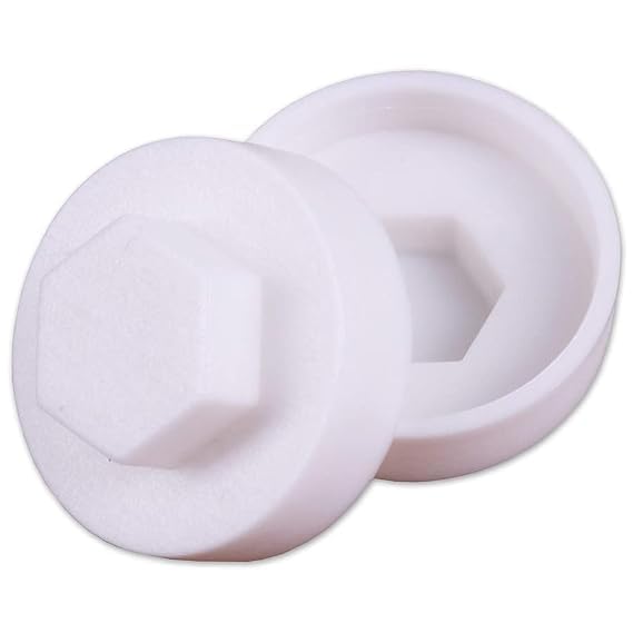 400 Pack White Roofing Screw Caps – Durable Plastic Snap-On Covers for Roofing Screws, Weatherproof & UV Resistant Protective Caps – for Outdoor Roof, Siding, and Construction Projects-image-47