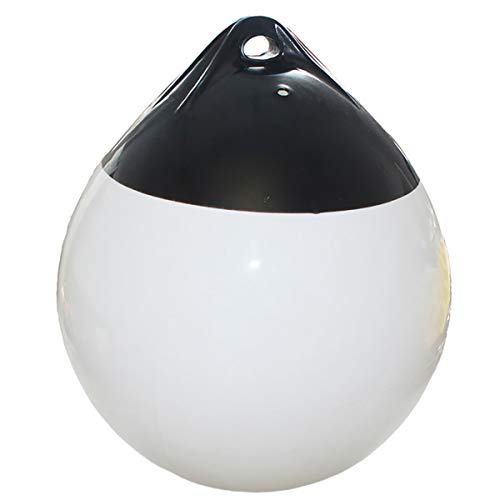 X-Haibei 1 Boat Fender Ball Round Anchor Buoy, Dock Bumper Ball Inflatable Vinyl