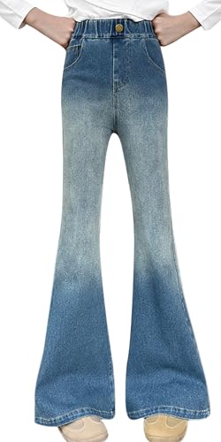 Pantalones vaqueros para niña ajustados y elásticos que no oprimen la cintura