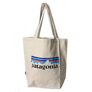 ［patagonia(パタゴニア) ］ トートバッグ Market Tote バッグ 鞄 ロゴ ホワイト キャンバス トラベル キャン..." 