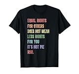 Equality Rbg Equal Rights For Others Vintage Lgbtq Feminist T-Shirt