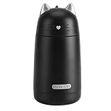 ★ Esta botella termo de vacío de acero inoxidable está hecha de acero inoxidable de grado alimenticio, es segura, no tóxica y duradera.
