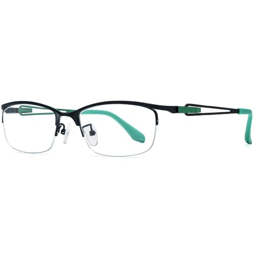 Image of FONEX Pure Titanium Glasses Frame Men Square Eyeglasses Optical Eyewear F85775