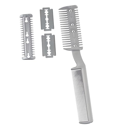 Peine cortadora de cabello Double Edge Barber Razor Comb miniatura 6