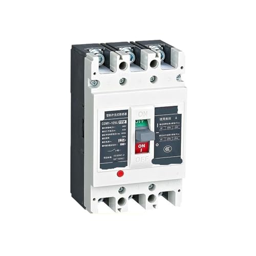 CDM1 plastic case distribution protection circuit breaker CDM1-125L/3300 80A