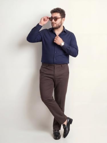 Image of Men Plus Size Chino Pants | Casual Chinos for Men