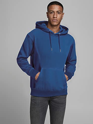 JACK & JONES Herren JJESOFT Sweat Hood Bright Cobalt REG XL – Ansicht 2