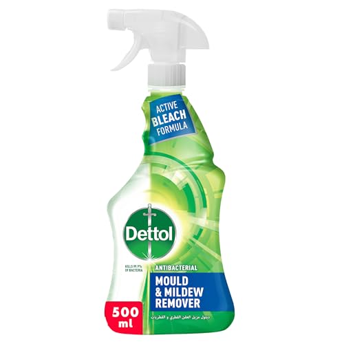 Dettol Anti-Bacterial Mould & Mildew Remover Spray Bottle 500ml