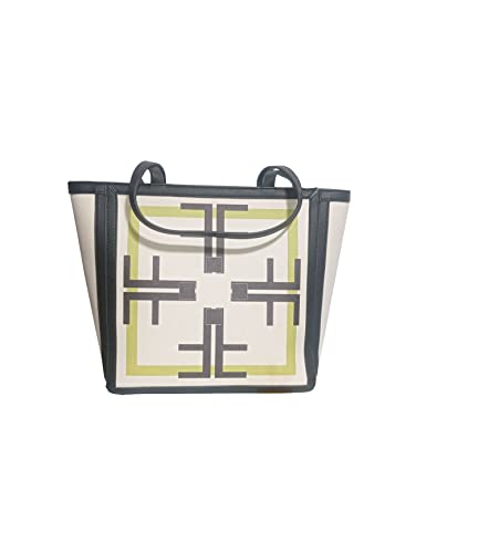 Sac Femme Shopper Media Fracomina Vert et Multicolore pour Épaule