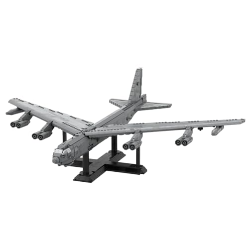 ConsoleXpress B-52 Stratofortress Strategic Bomber Building Blocks Model, 1722PCS MOC Bomber Military Aircraft Model Display Set, Collectible Gifts Set for Adults