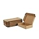 Giftgarden 20 Stück Stabile Versandkartons mit Deckel, 229x153x51 mm Karton - Kleine Faltkartons aus Wellpappe für Post-, Kurier- und Geschenkversand, Verpackungen, Mailings und Unternehmen, Braun