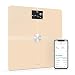 Produktbild Withings/Nokia Body+ - WLAN-Körperwaage für Körperzusammensetzung, Sandbeige