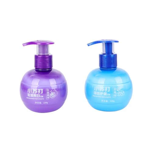 Bottles Of Baking Soda Toothpaste For Care Fruity Flavor Blueberry Deep Stain Removal Each Fresh Breath Oral Tool