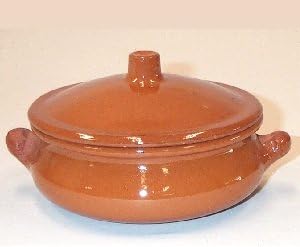 RegasRound Casserole with Lid 17 Cm, Brown, One Size