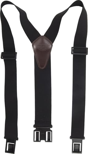 Dickies Men's Belt Clip Stretch Suspenders