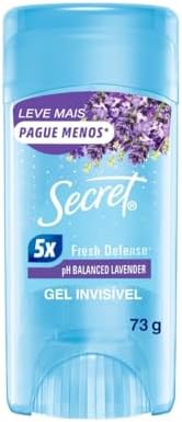 Secret Desodorante Antitranspirante em Gel Lavanda 73g